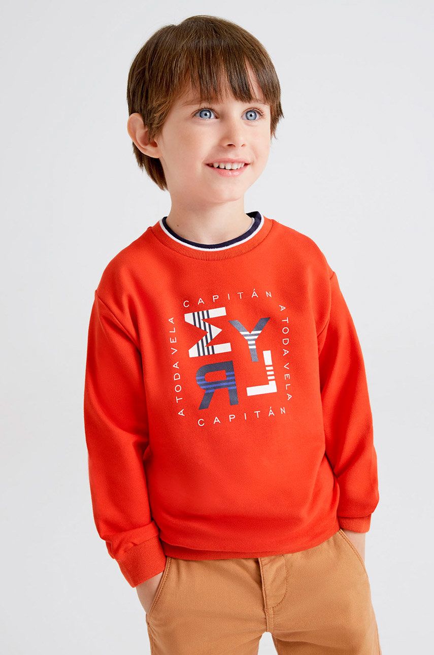 Mayoral bluza copii culoarea rosu, cu imprimeu 2022 ❤️ Pret Super answear imagine noua 2022