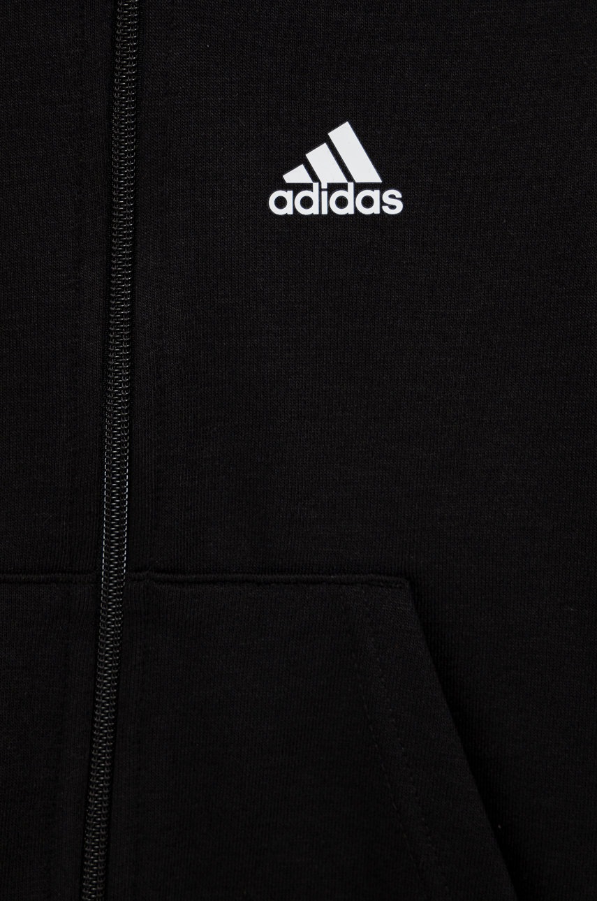 

Детская кофта adidas Performance GN4020 цвет чёрный с принтом