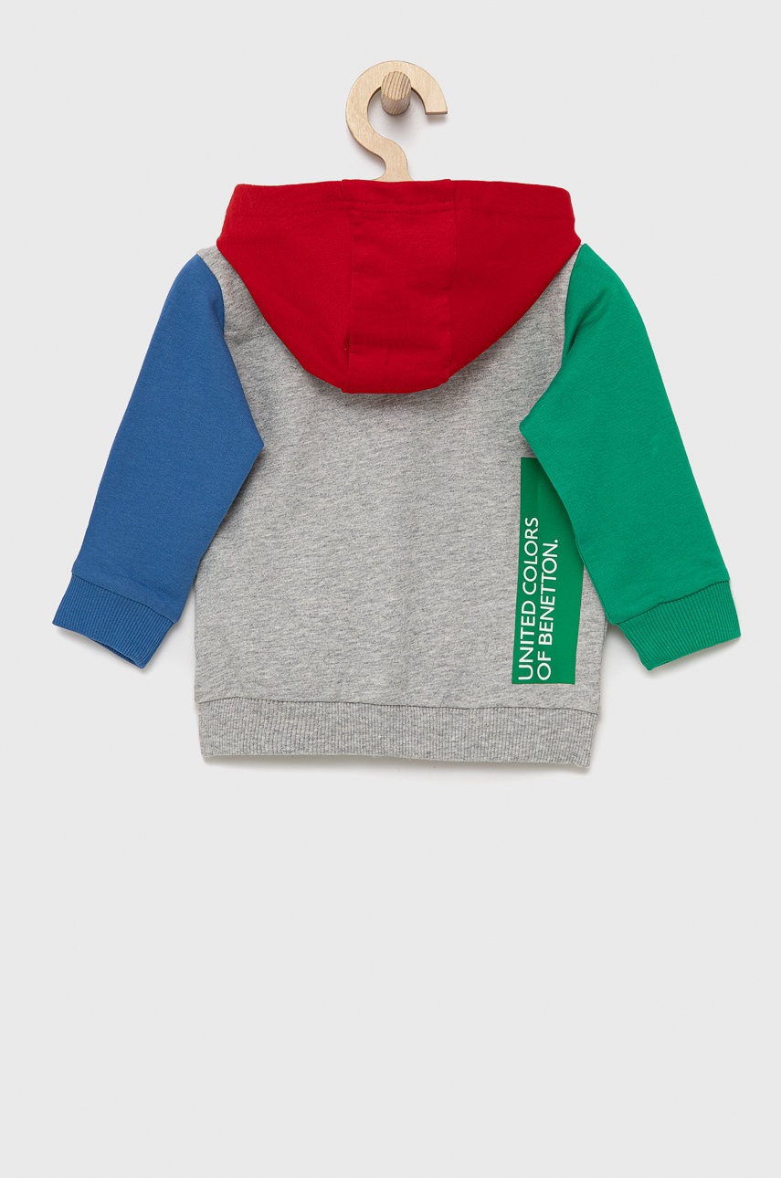 

Детская хлопковая кофта United Colors of Benetton меланж