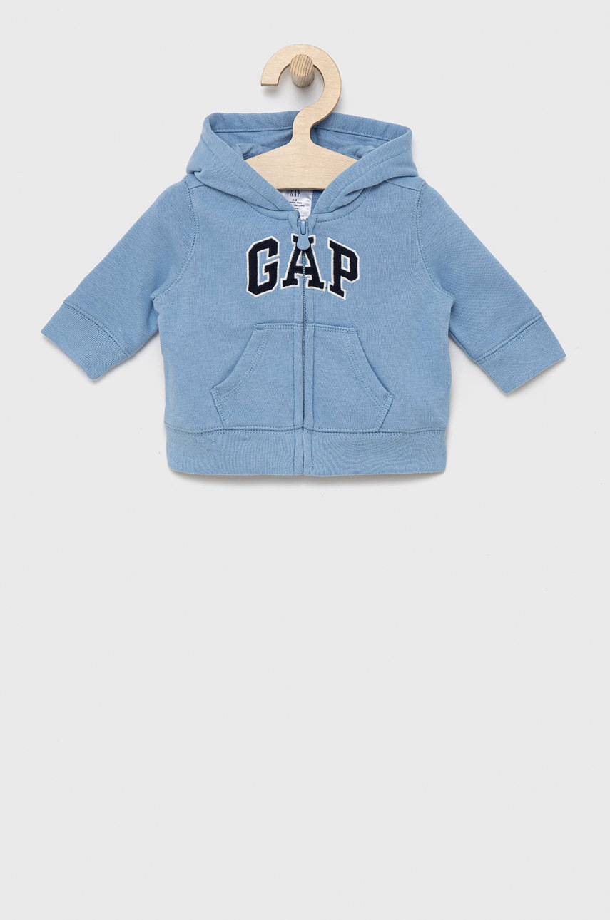 

Детски суичър GAP с принт, Син