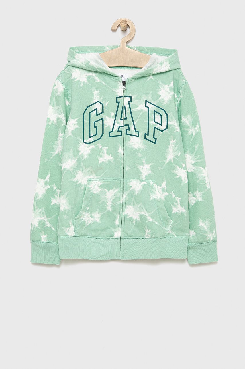 GAP bluza copii culoarea verde, modelator 2022 ❤️ Pret Super answear imagine noua 2022