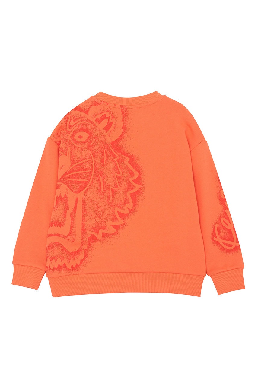 

Дитяча кофта Kenzo Kids колір помаранчевий з принтом