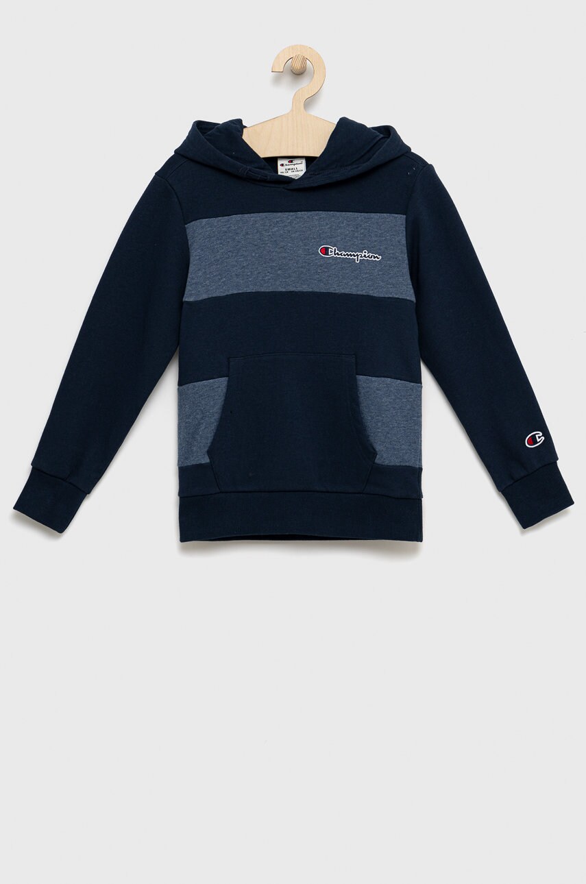 Champion bluza copii 305956 culoarea albastru marin, neted
