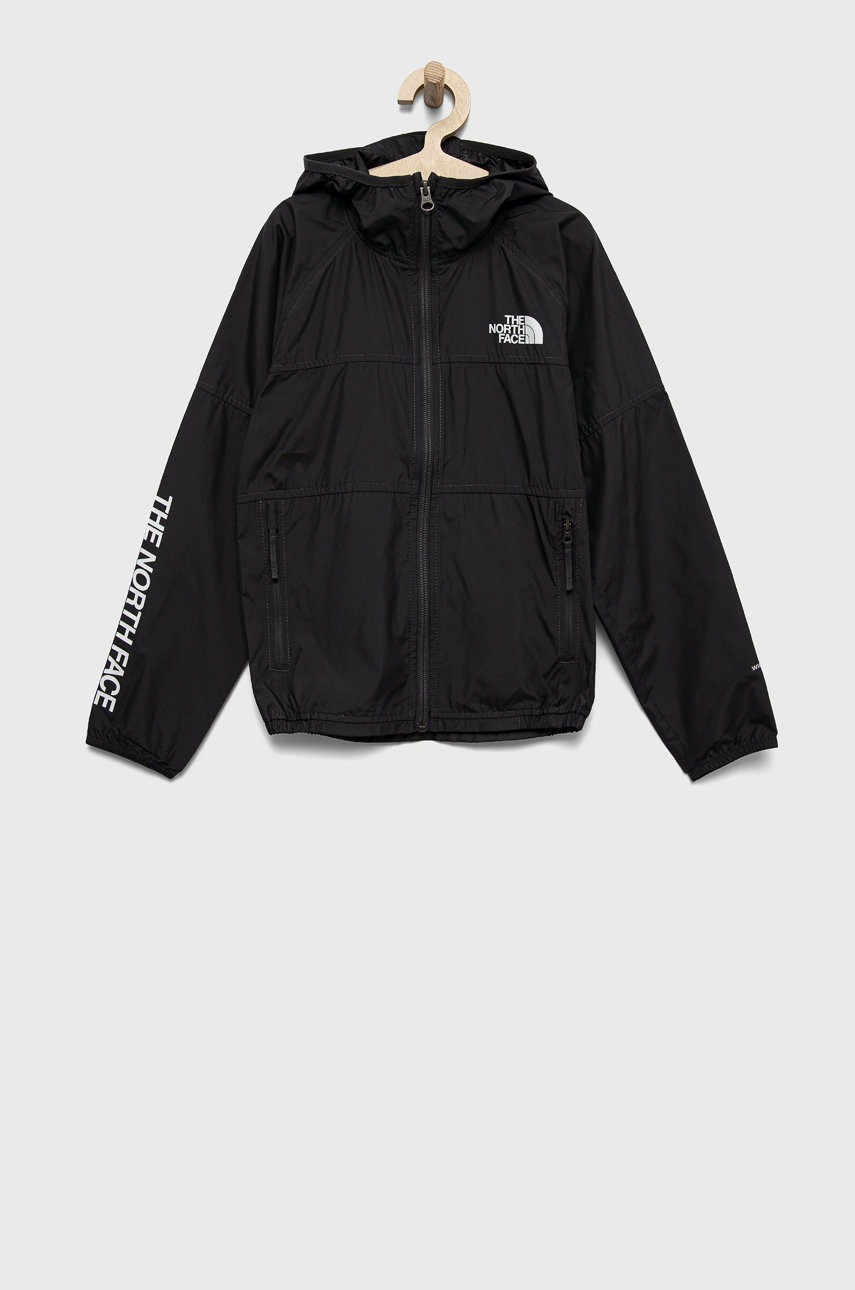 

Детско яке The North Face в сиво, Сив