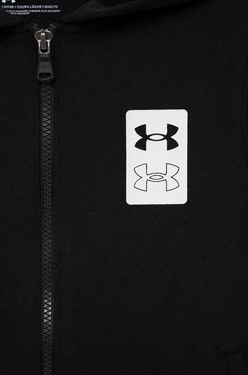 

Детская кофта Under Armour 1370208 цвет чёрный однотонная