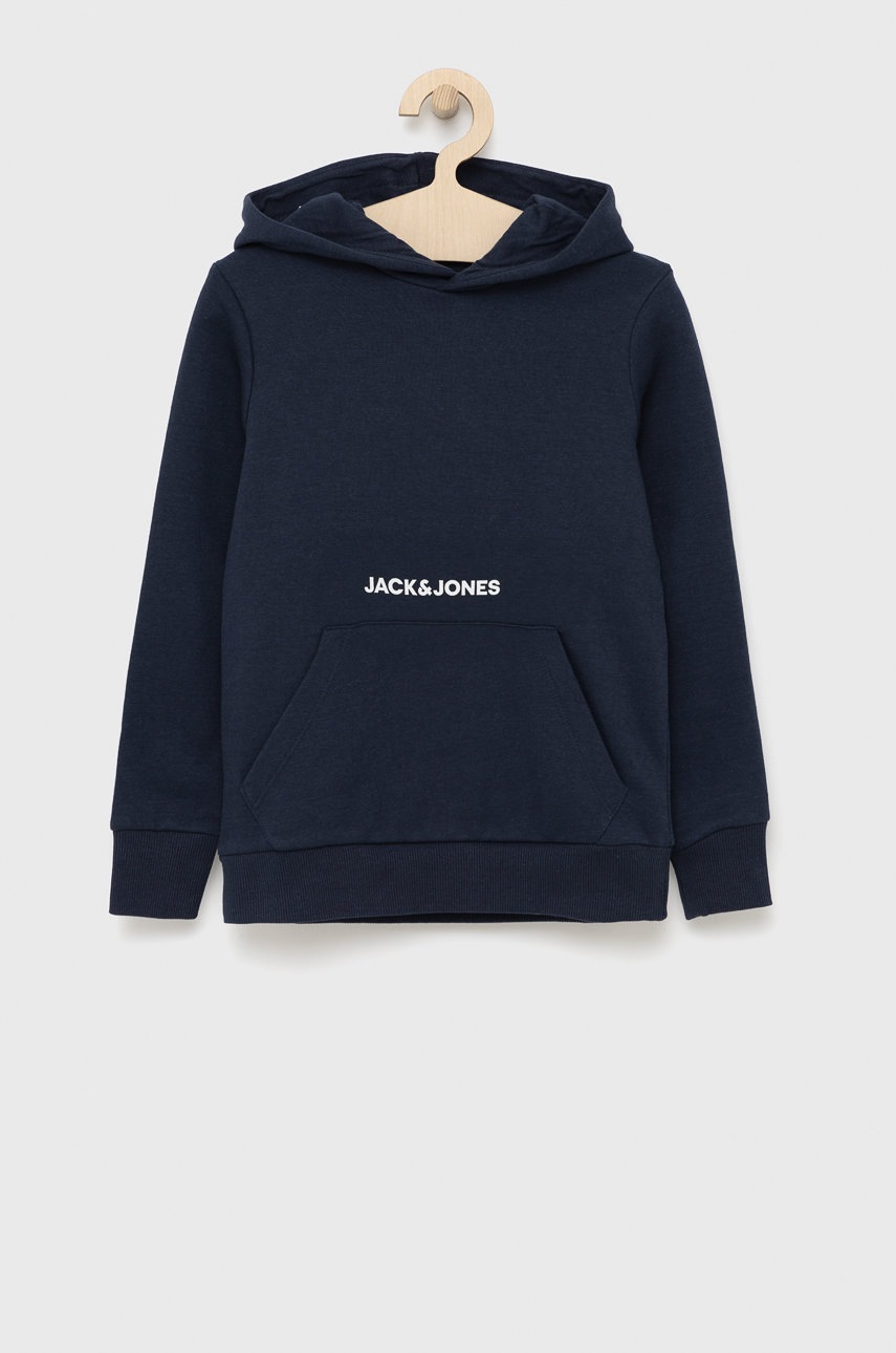 

Детски суичър Jack & Jones в тъмносиньо с принт, Тъмносин