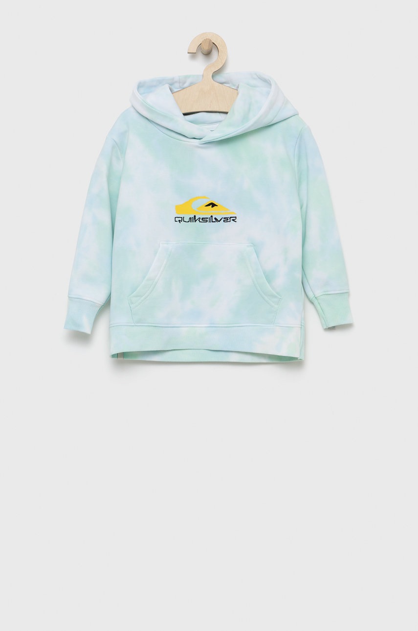 

Детски суичър Quiksilver с принт, Син