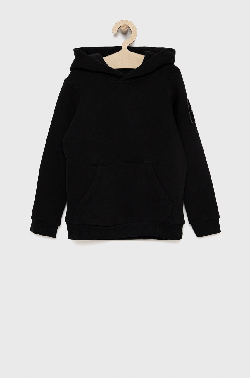 

Детски суичър Jack & Jones в черно с апликация, Черен