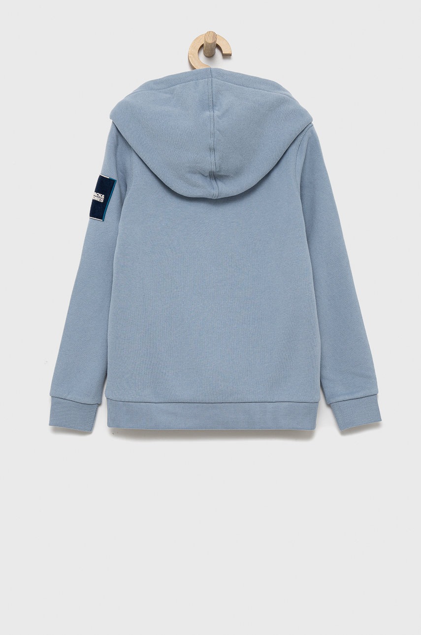 

Детская кофта Jack & Jones цвет фиолетовый однотонная
