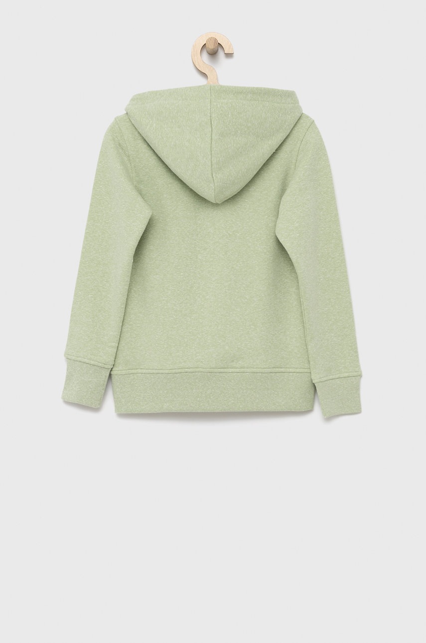 

Дитяча кофта Jack & Jones колір зелений меланж