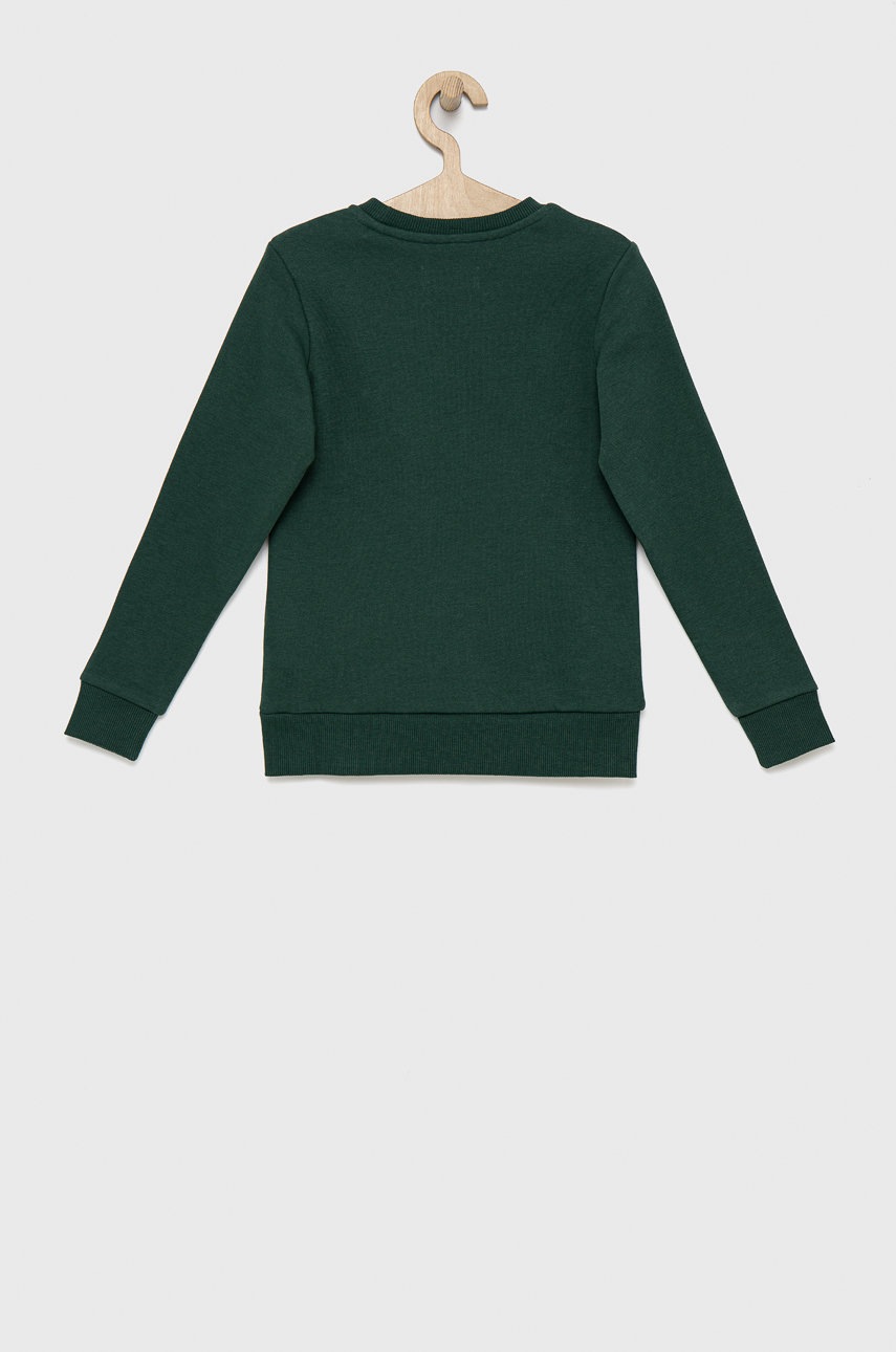 

Детская кофта Jack & Jones цвет зелёный с принтом