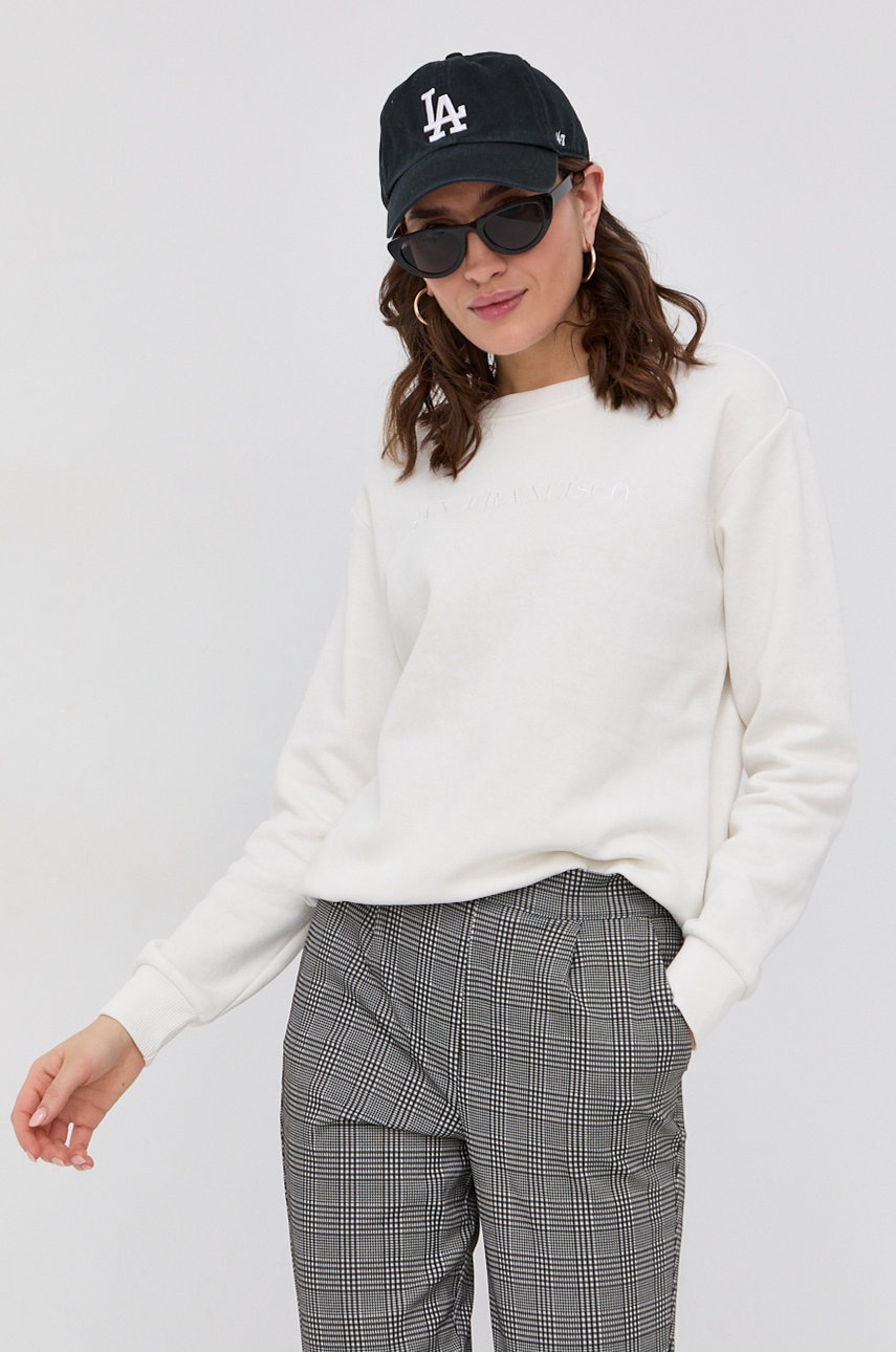 

Кофта JDY женская цвет белый с аппликацией