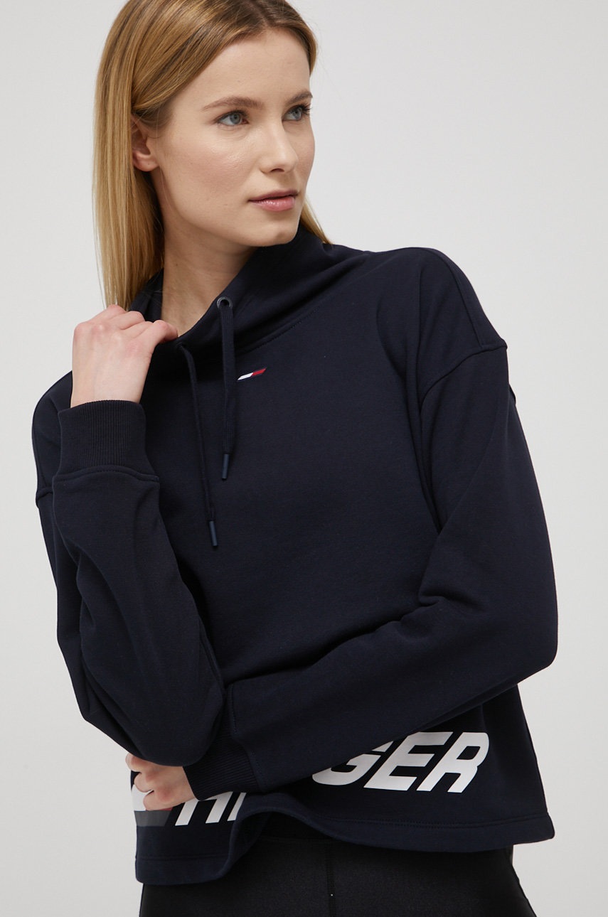 

Кофта Tommy Hilfiger женская цвет синий с принтом