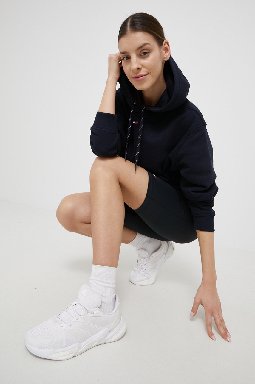 

Кофта Tommy Hilfiger женская цвет синий гладкая
