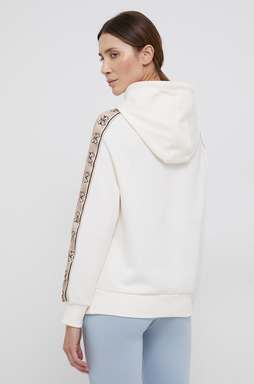 

Кофта Guess жіноча колір бежевий з аплікацією