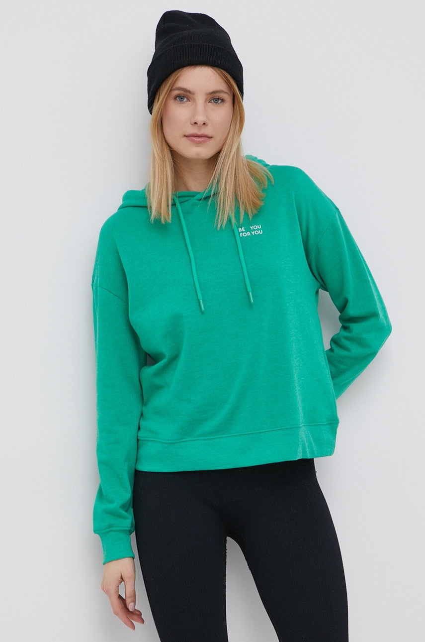 

Кофта Vero Moda жіноча колір зелений з аплікацією