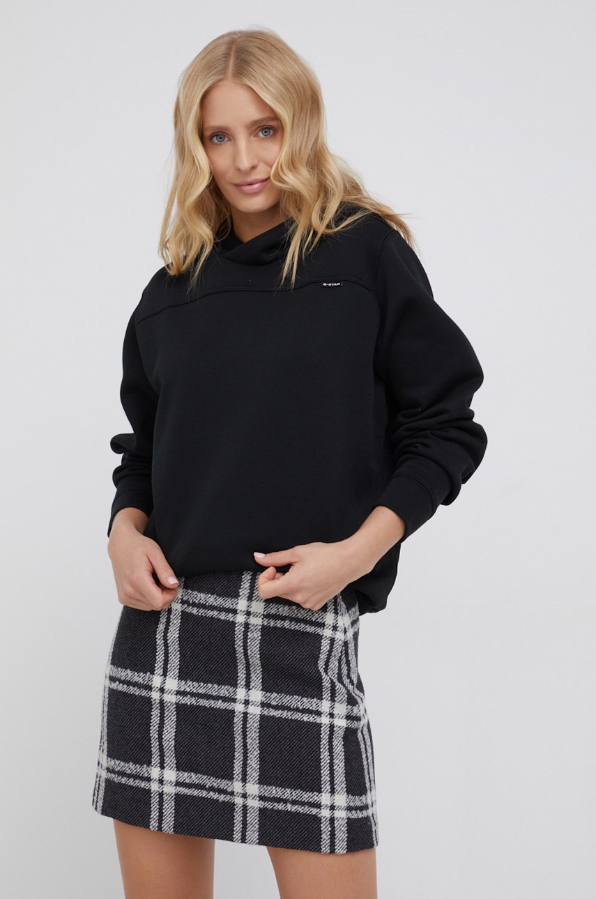 

Кофта G-Star Raw женская цвет чёрный гладкая