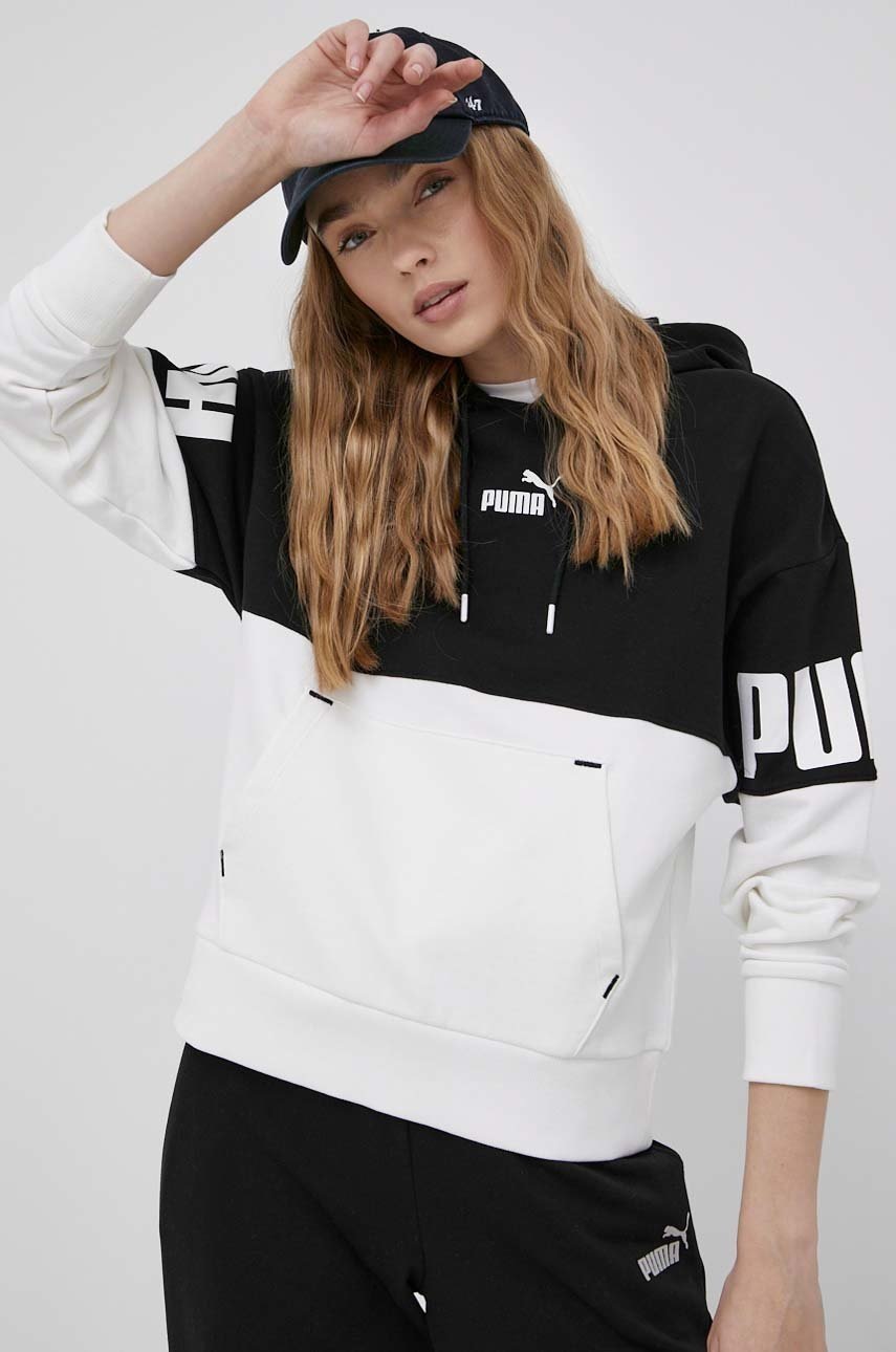 

Суичър Puma дамска в черно с принт, Черен