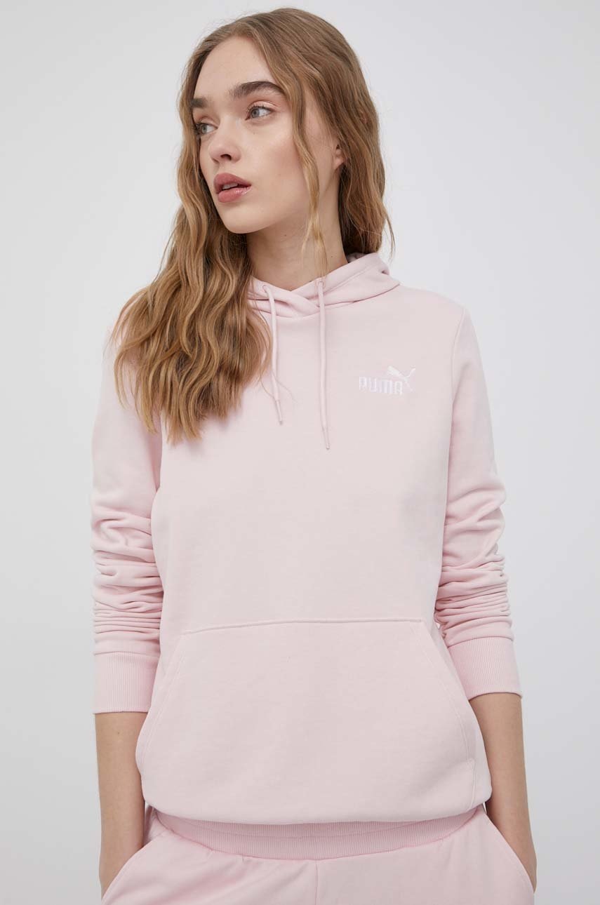 

Суичър Puma 848332 дамска в розово с апликация, Розов