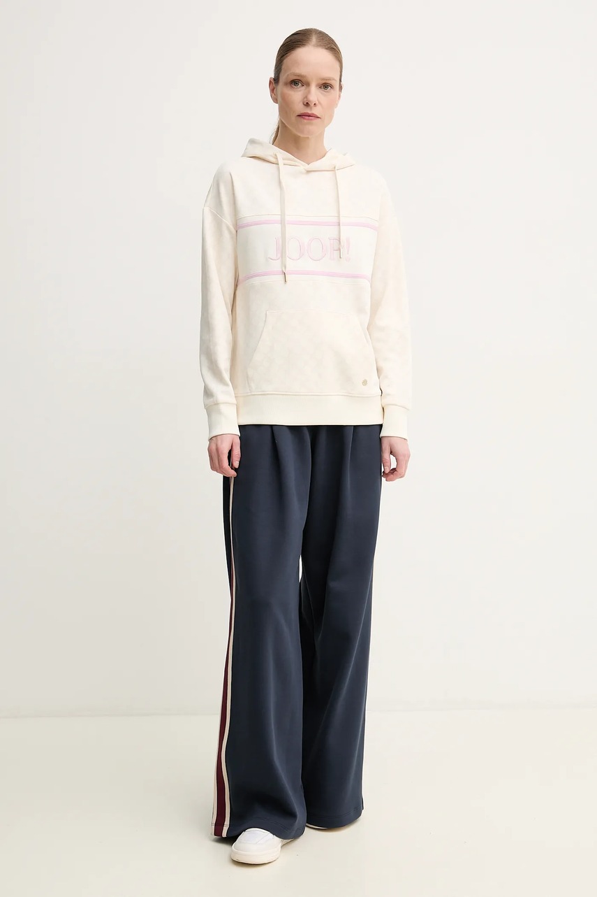 Кофта Joop! цвет бежевый с капюшоном узор 30030062 10007096 Кофта Joop! цвет бежевый с капюшоном узор 30030062 10007096