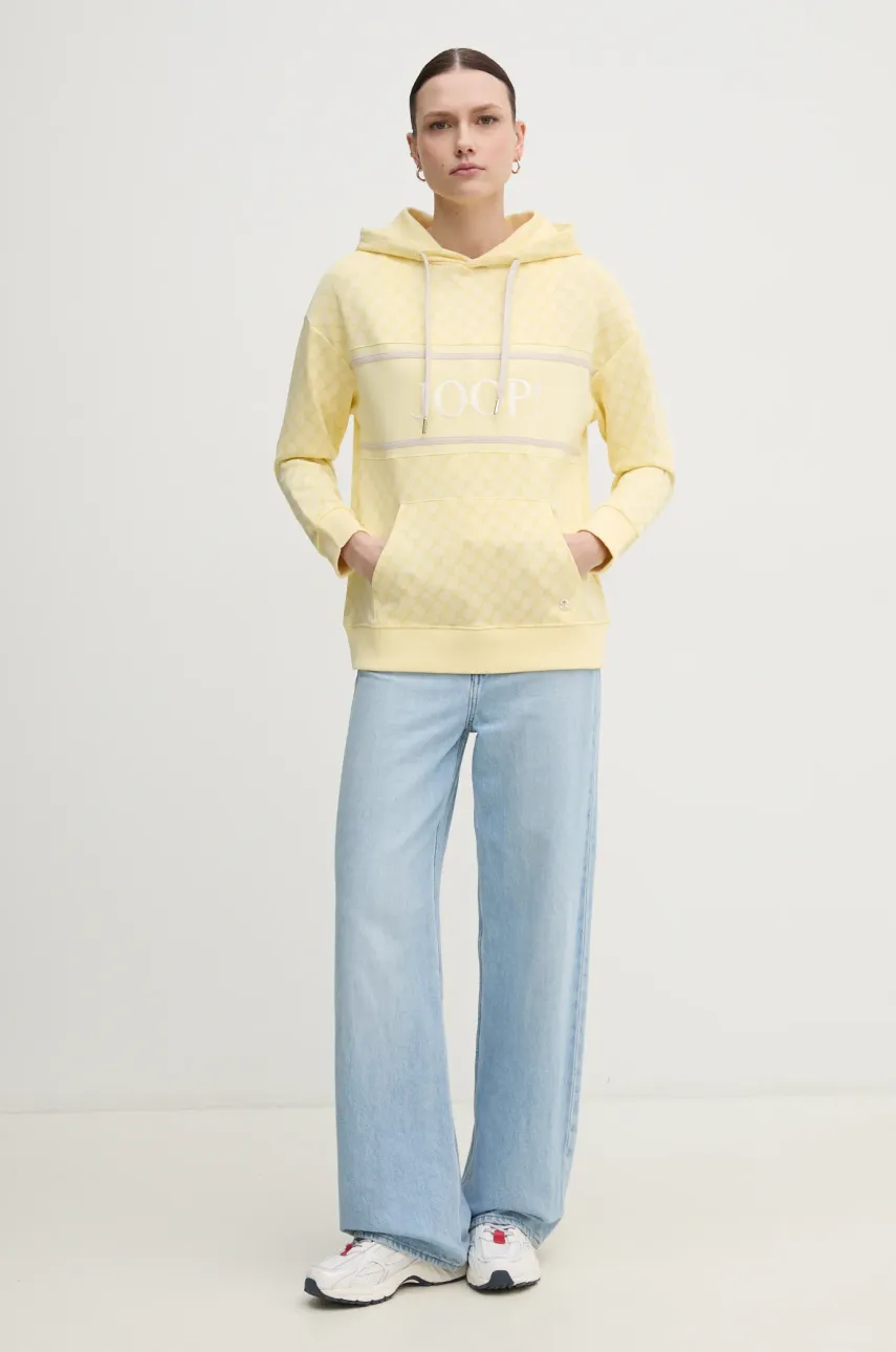 Кофта Joop! цвет жёлтый с капюшоном узор 30030062 10007096 Кофта Joop! цвет жёлтый с капюшоном узор 30030062 10007096