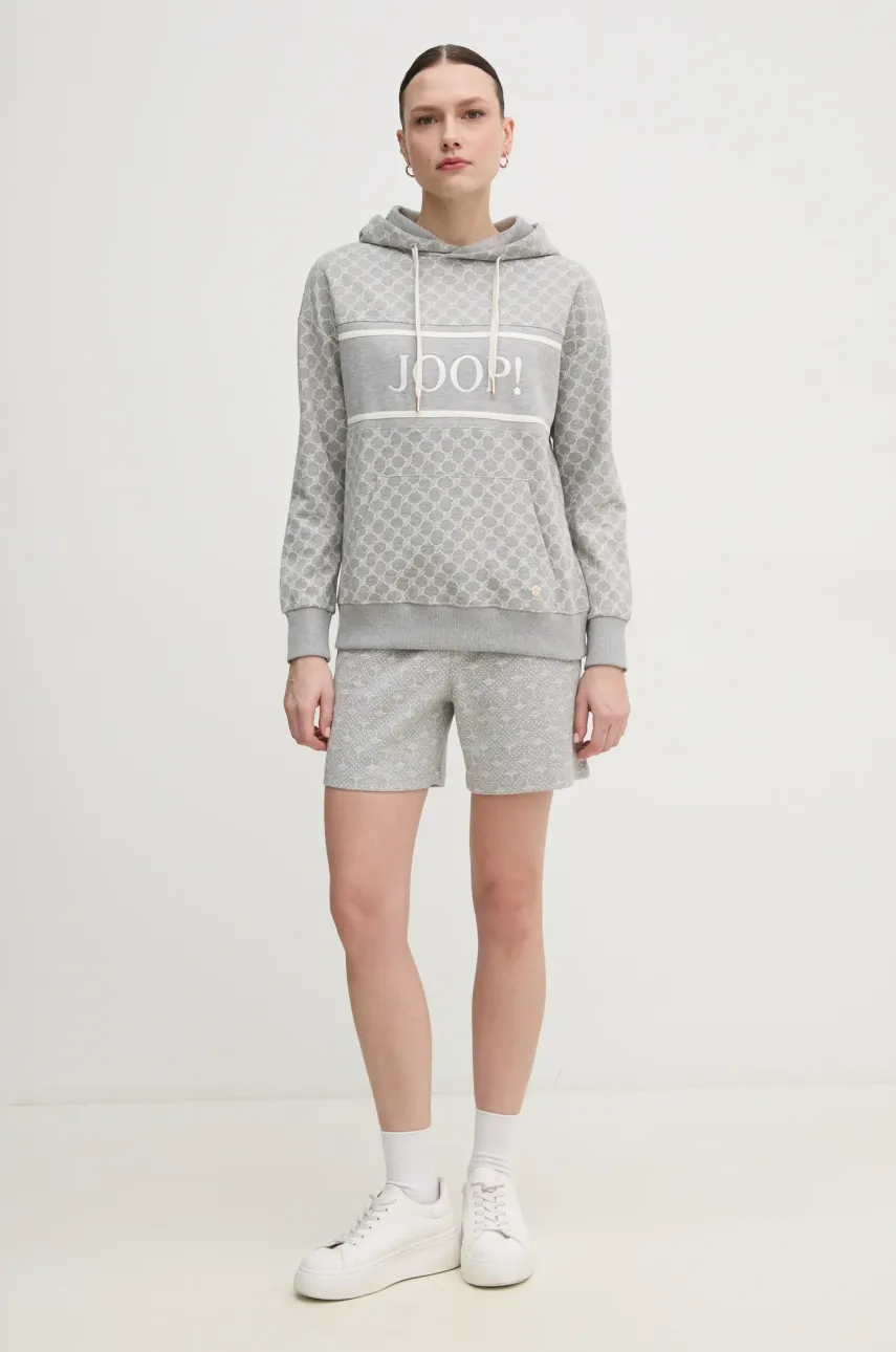 Кофта Joop! цвет серый с капюшоном узор 30030062 10007096 Кофта Joop! цвет серый с капюшоном узор 30030062 10007096
