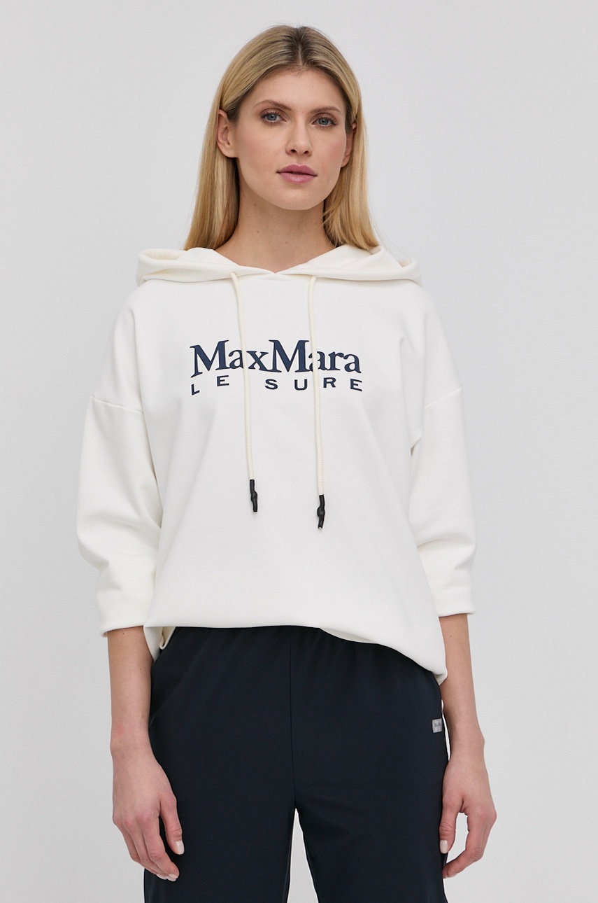 

Кофта Max Mara Leisure женская цвет белый с принтом