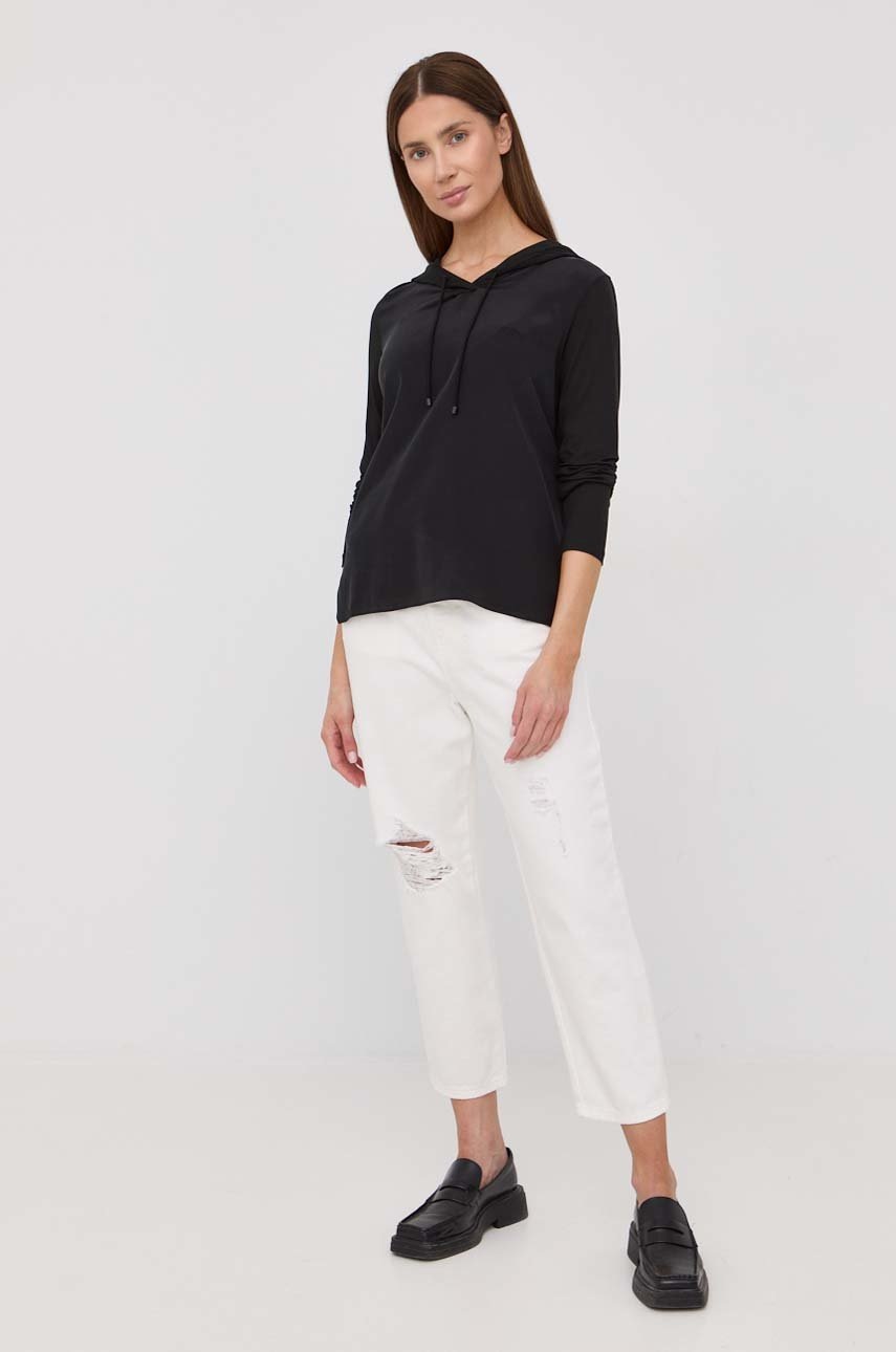 

Кофта Max Mara Leisure женская цвет чёрный однотонная