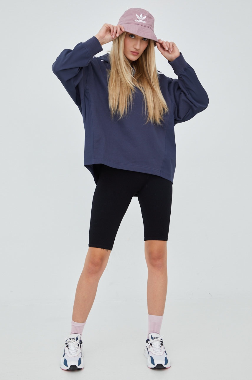 

Кофта adidas Originals Adicolor женская цвет синий с аппликацией