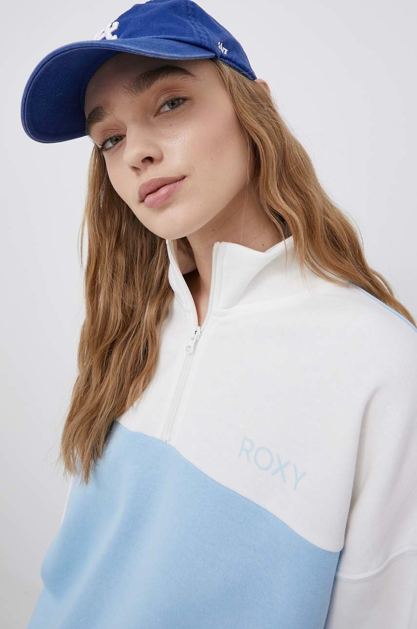 

Суичър Roxy дамска с десен, Син