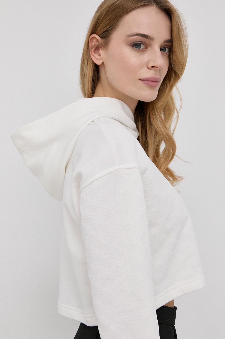 Elisabetta Franchi bluza femei, culoarea alb, modelator alb imagine noua