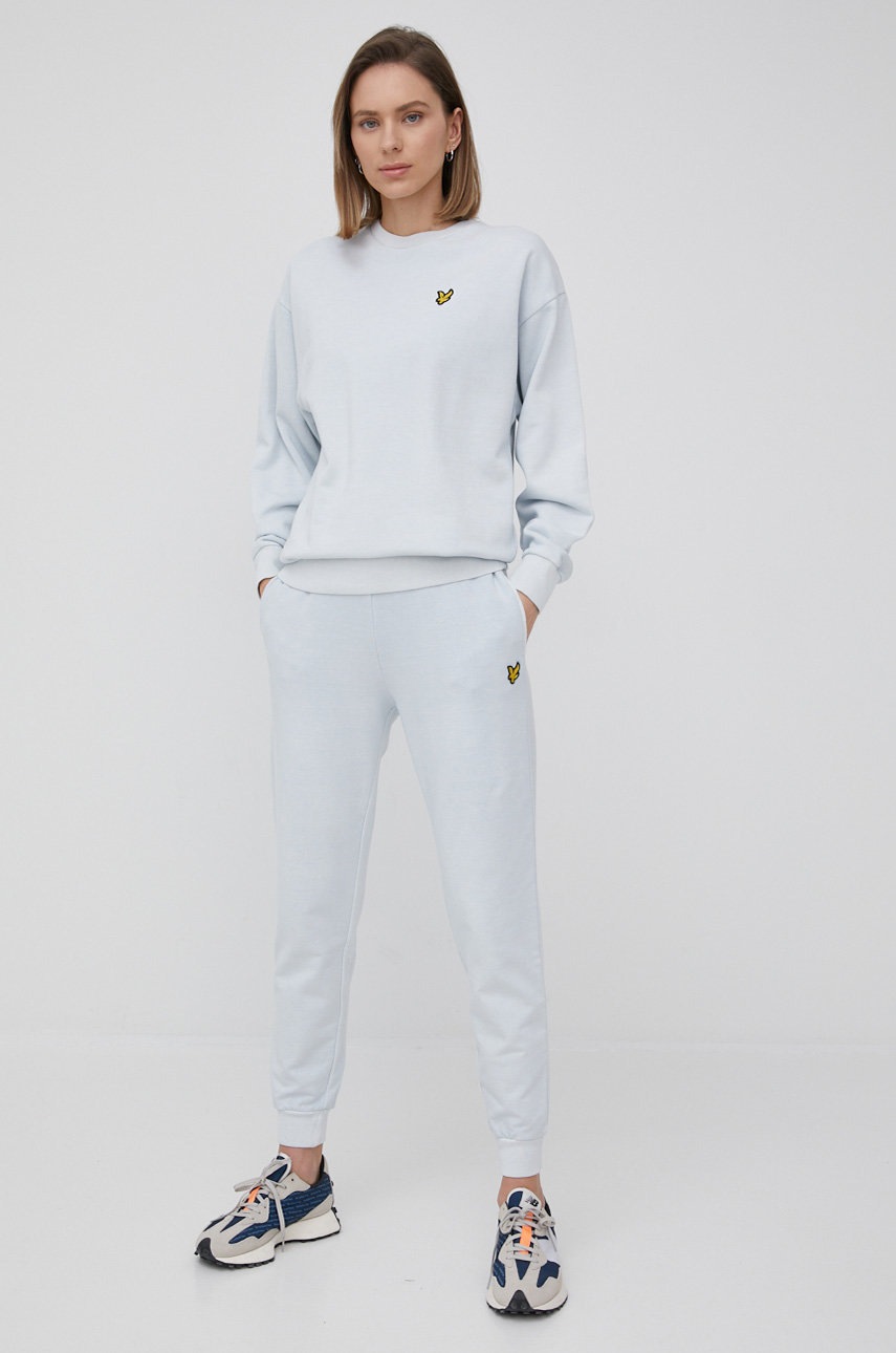 

Бавовняна кофта Lyle & Scott жіноча однотонна