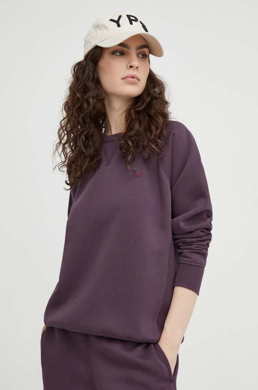 G-star Raw Bluza Femei, Culoarea Violet, Neted