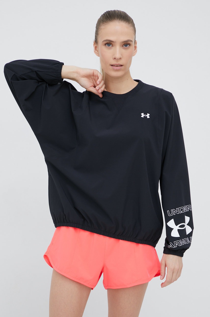 

Суичър за трениране Under Armour Graphic в черно с принт, Черен