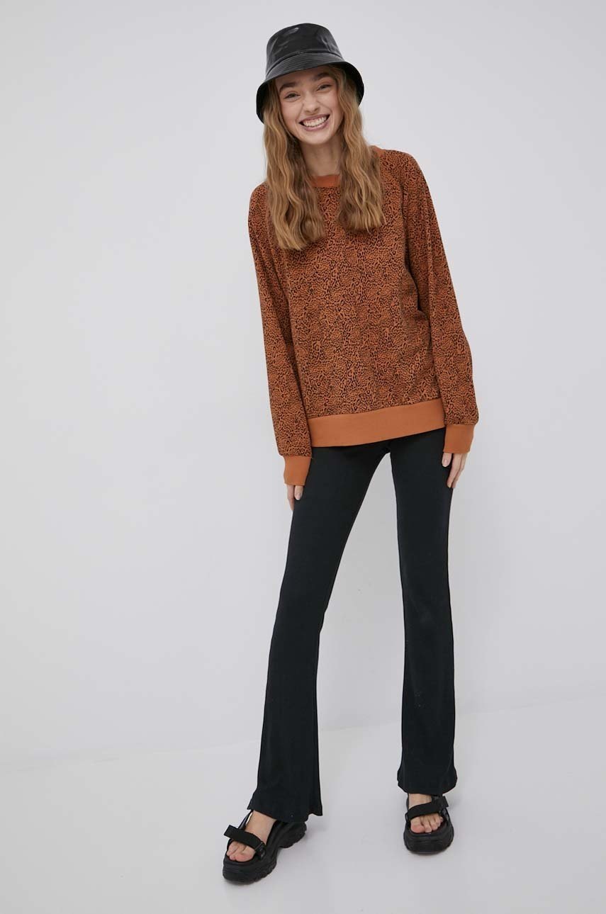 

Кофта Billabong женская цвет коричневый узор