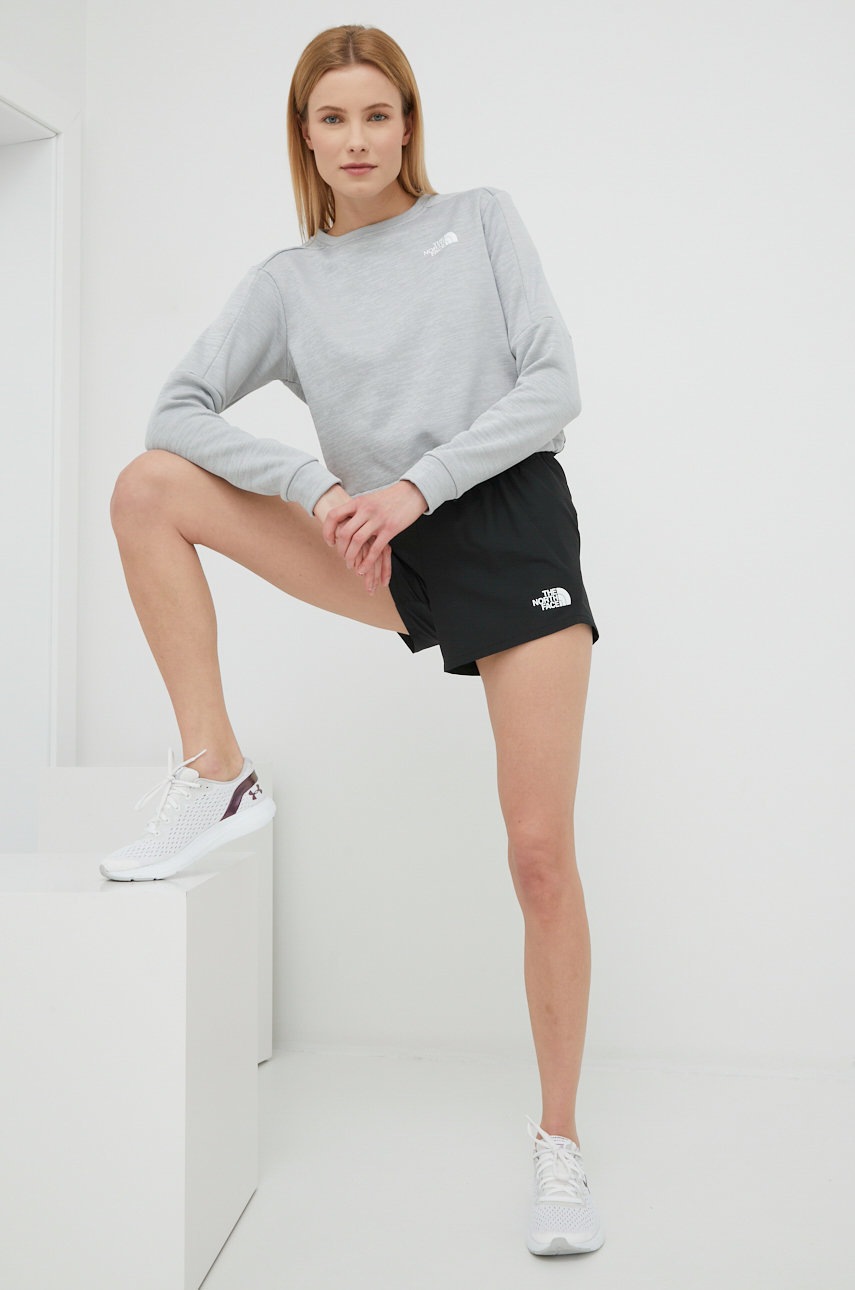 

Спортивна кофта The North Face Mountain Athletics жіноча колір сірий візерунок