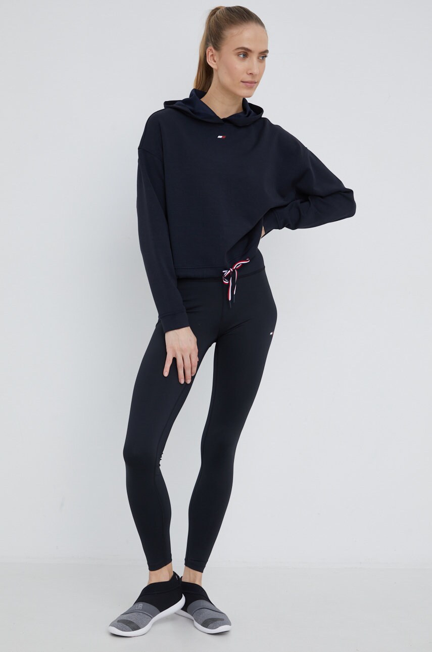 

Кофта Tommy Hilfiger жіноча колір синій однотонна