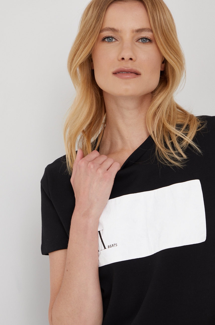 

Кофта Armani Exchange цвет чёрный