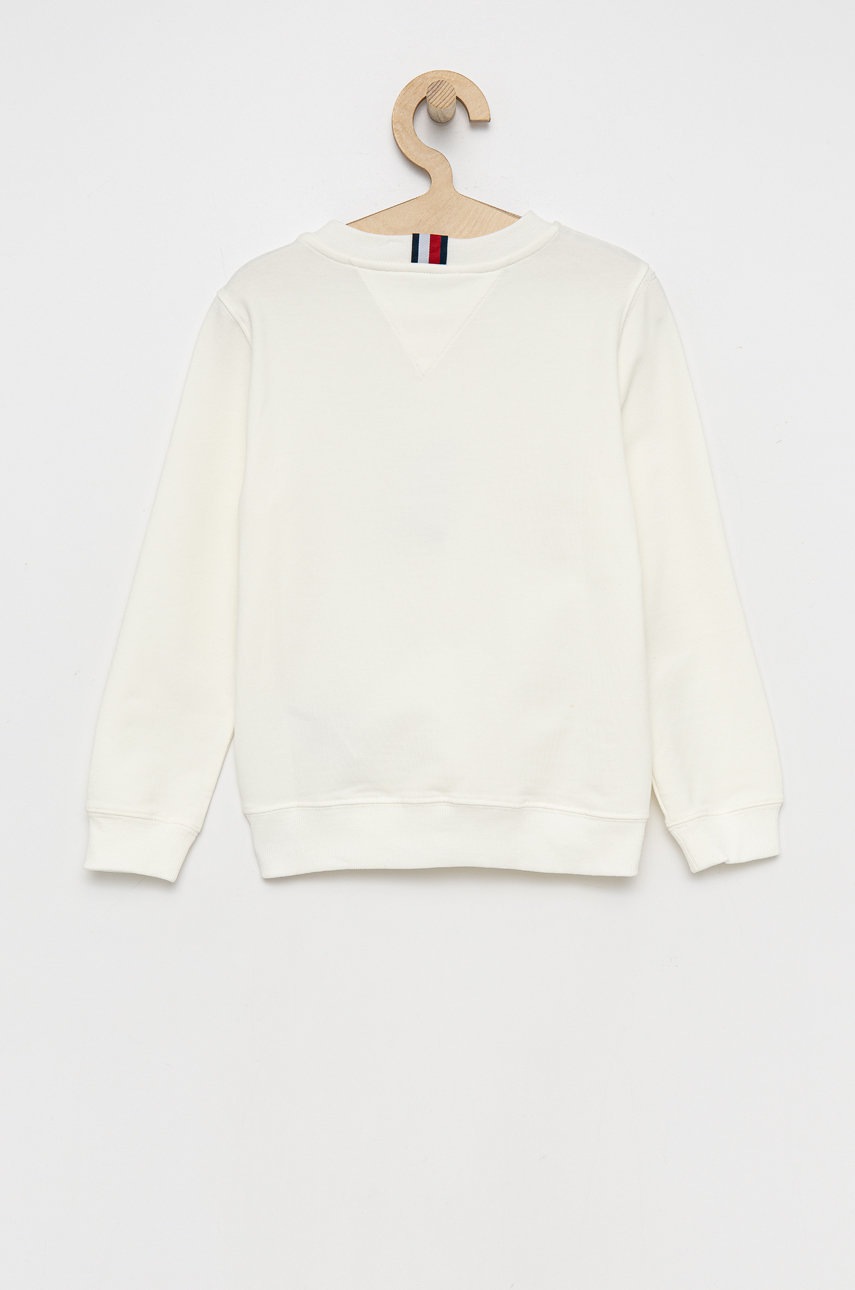 

Дитяча кофта Tommy Hilfiger колір бежевий гладка