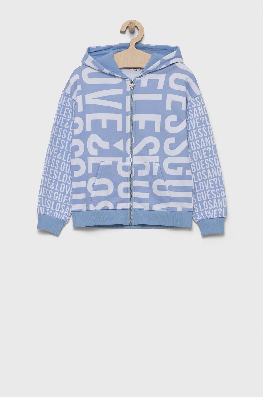 

Guess - Детски суичър, Син