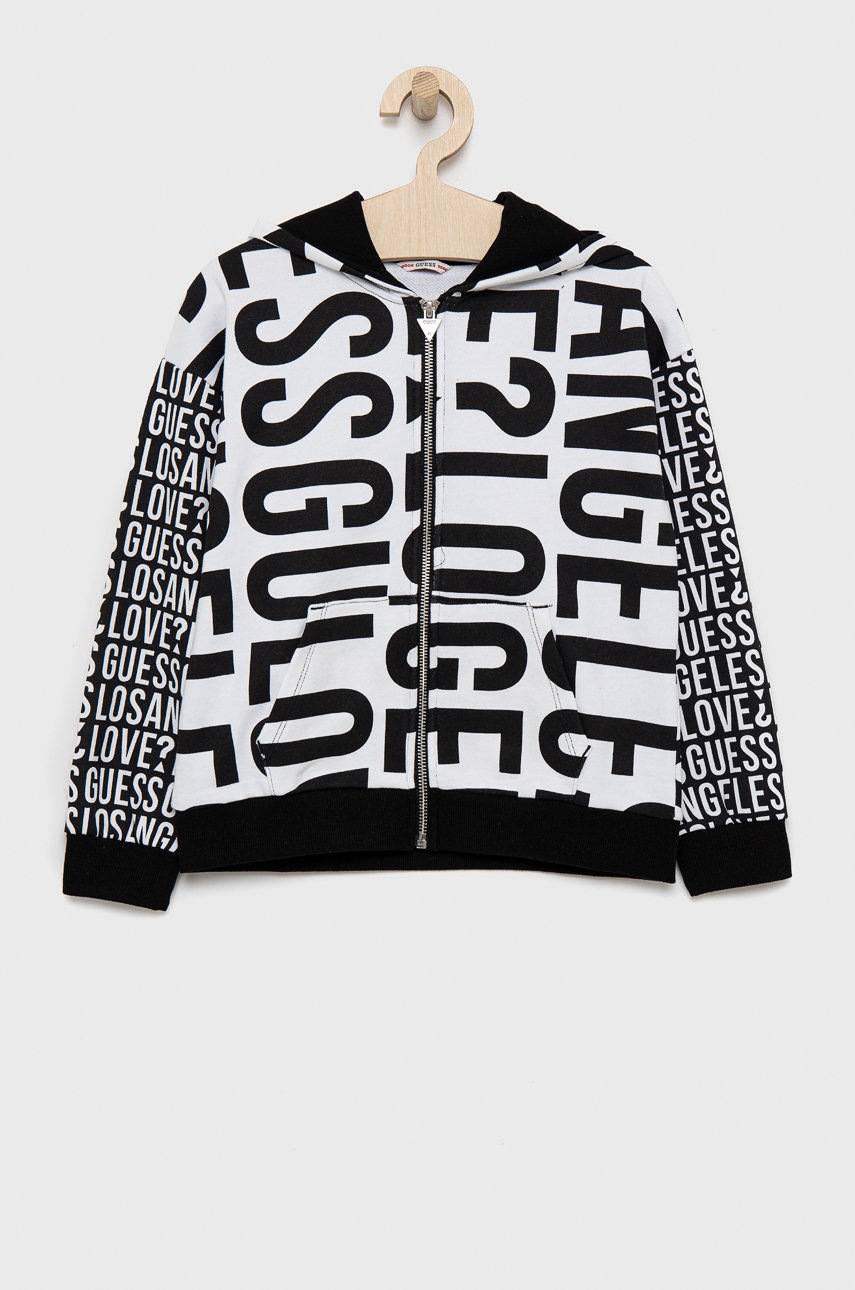 

Guess - Детски суичър, Черен