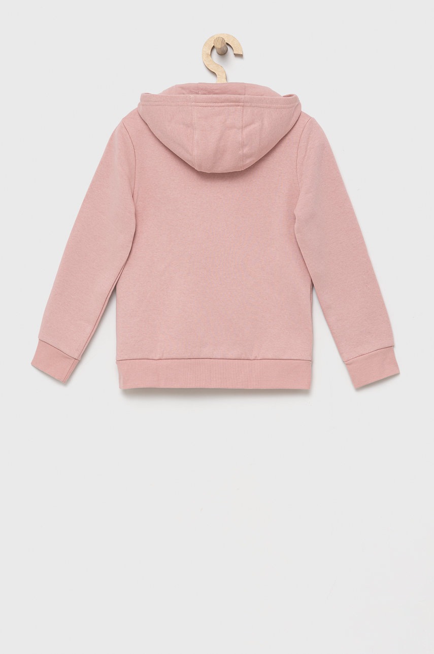 

Дитяча кофта adidas Originals HD2052 колір рожевий однотонна