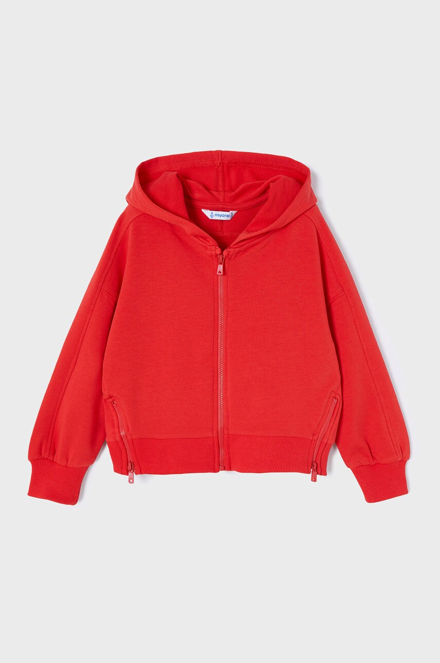 Mayoral bluza copii culoarea rosu, neted