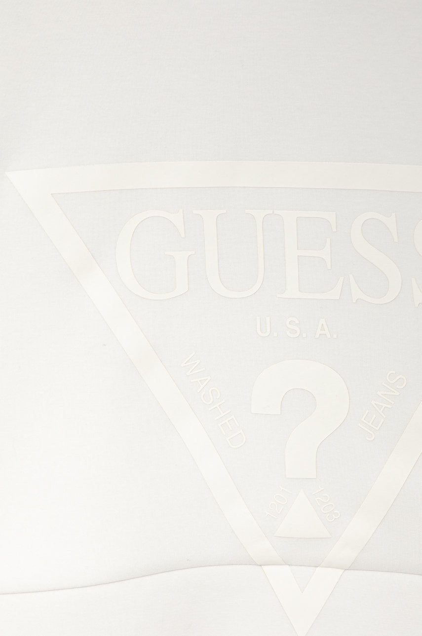 

Детская кофта Guess цвет белый с принтом