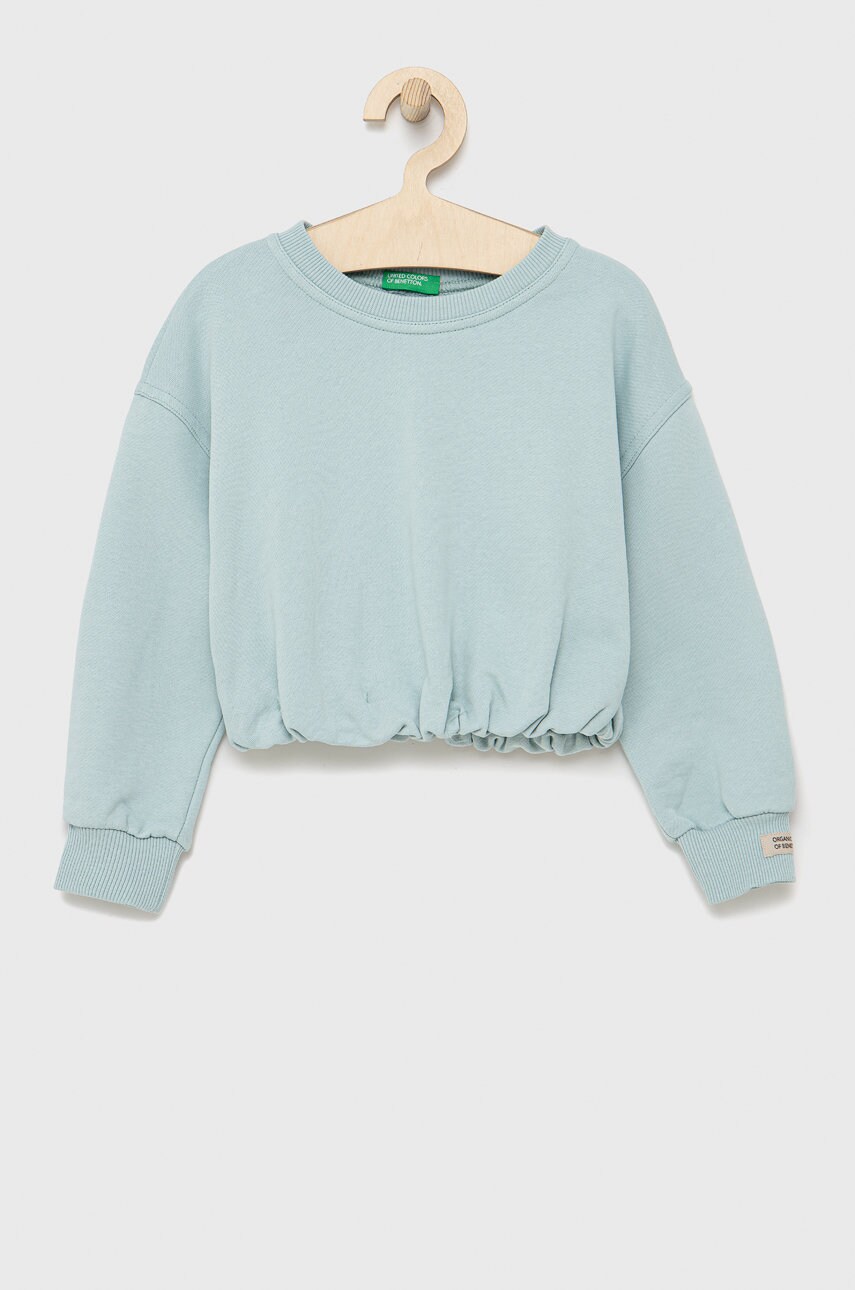 

Дитяча бавовняна кофта United Colors of Benetton однотонна