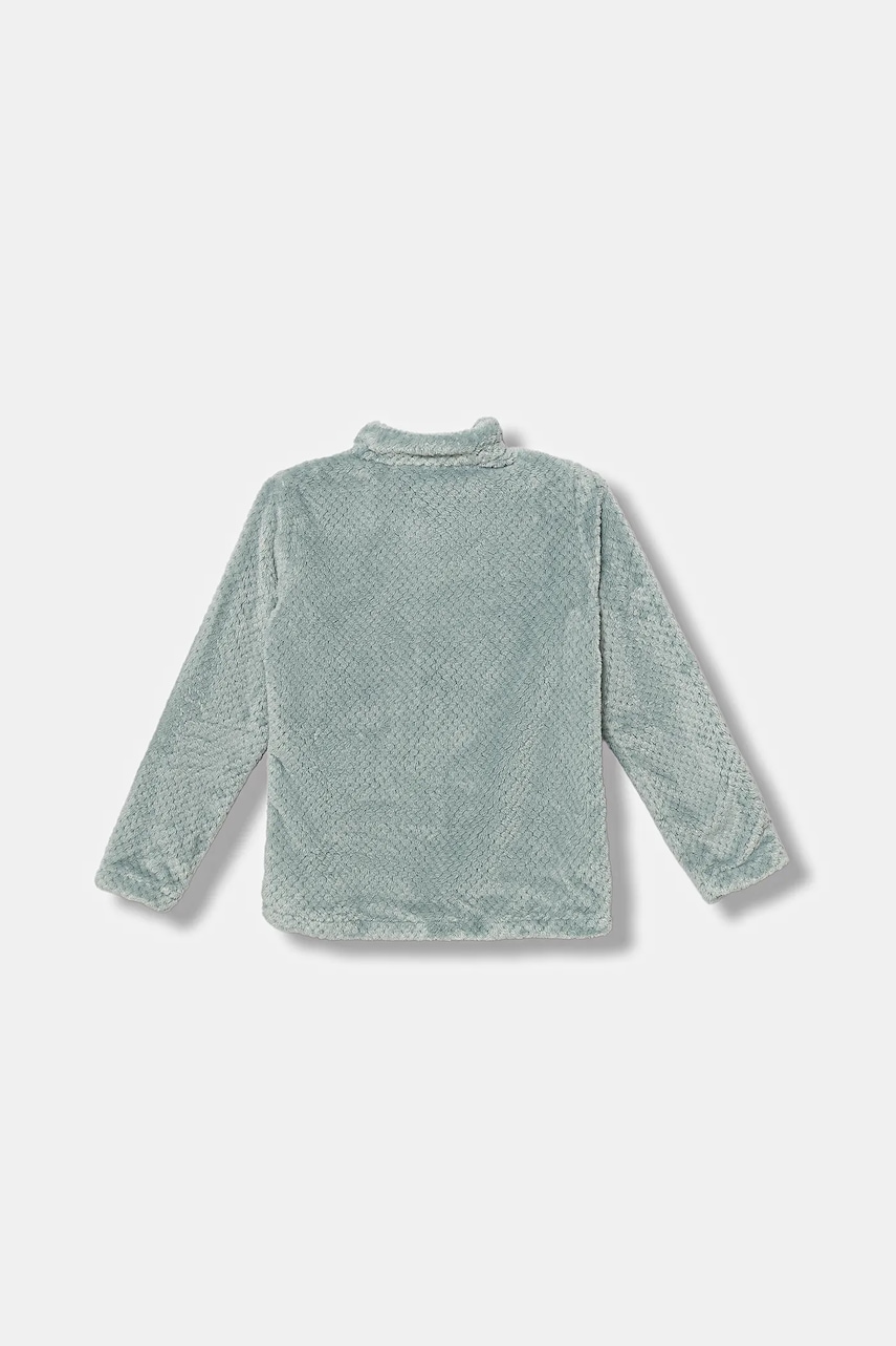 Детская кофта Columbia цвет бирюзовый однотонная 1799083 Детская кофта Columbia цвет бирюзовый однотонная 1799083