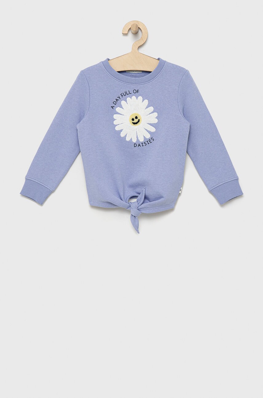 Tom Tailor bluza copii culoarea violet, cu imprimeu