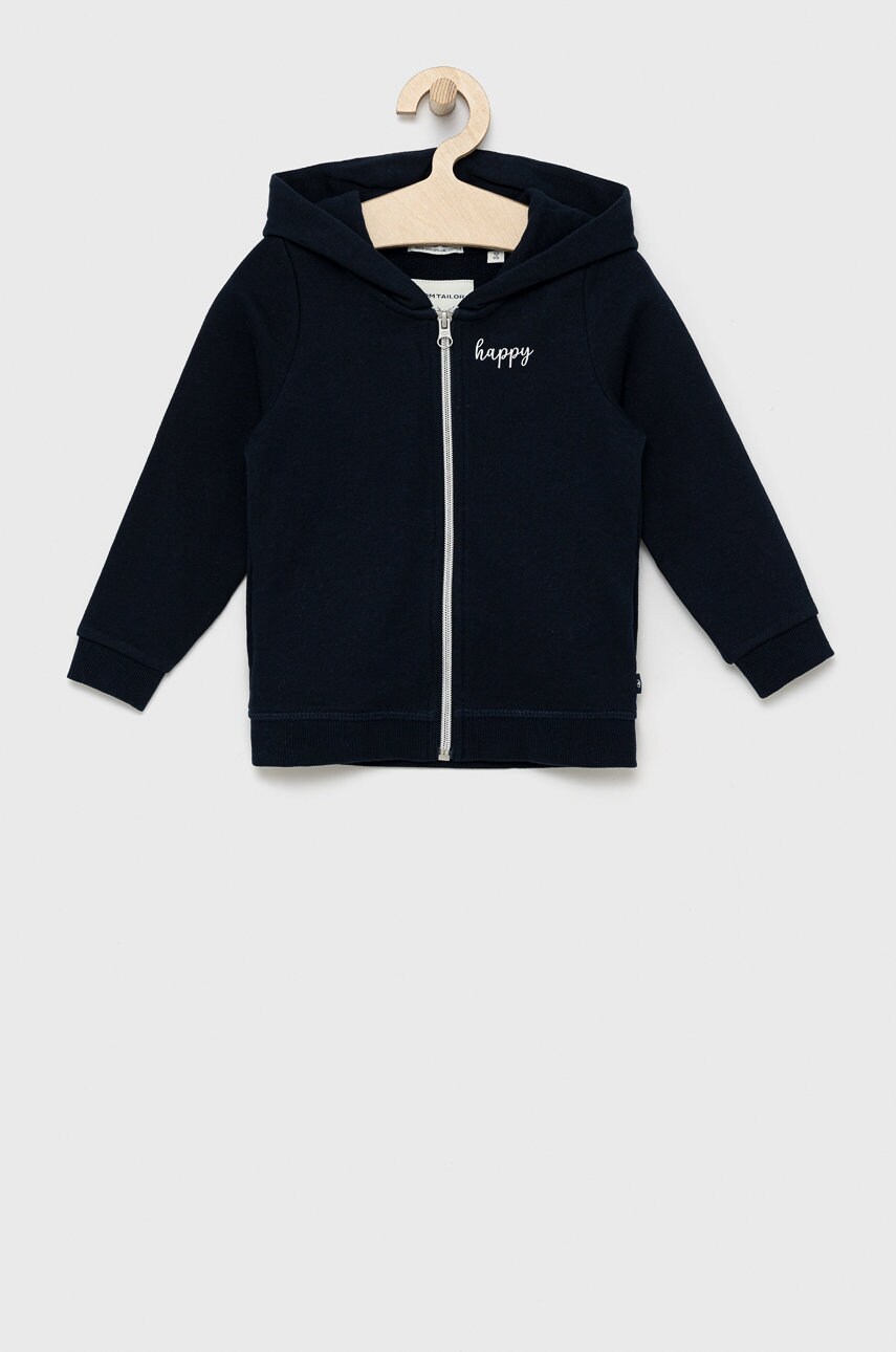 Tom Tailor bluza copii culoarea albastru marin, cu imprimeu