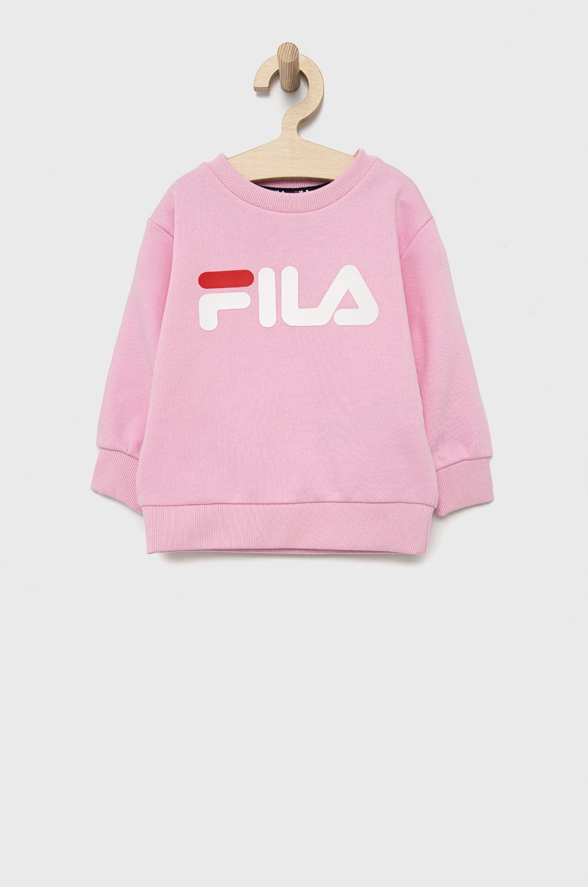 Fila bluza copii culoarea roz, cu imprimeu