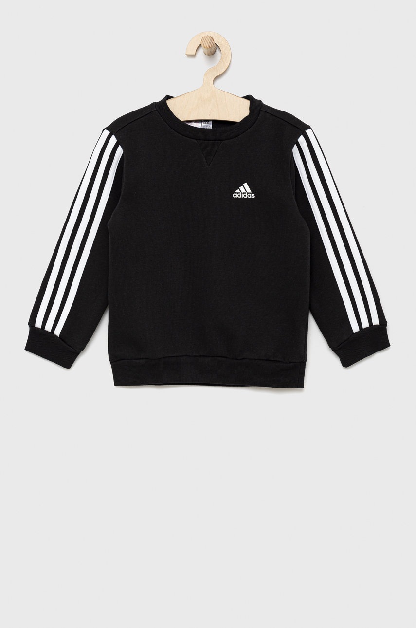 

Дитяча кофта adidas Performance H65788 колір чорний однотонна